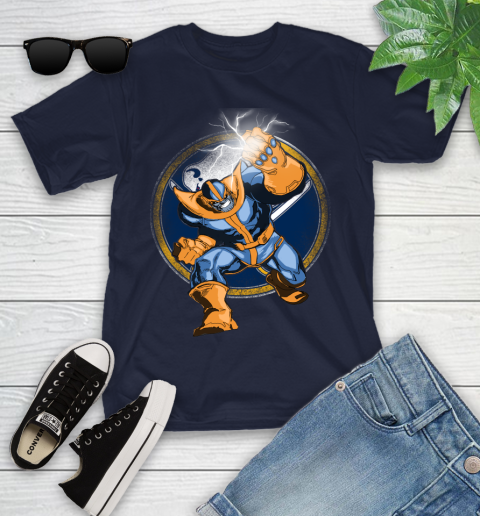 Buffalo Sabres NHL Hockey Thanos Avengers Infinity War Marvel Youth T-Shirt 2