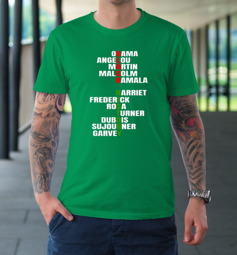 Obama Angelou Inspirational African Black History Month T-Shirt 5