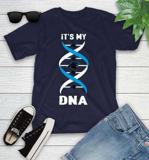 Carolina Panthers NFL Football It's My DNA Sports Youth T-Shirt 2