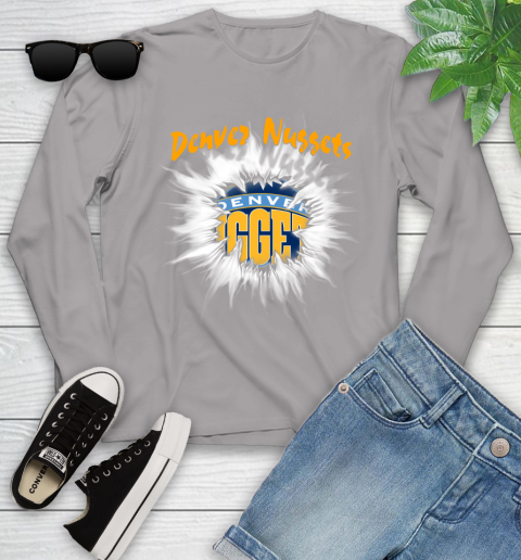 Denver Nuggets NBA Basketball Rip Sports Youth Long Sleeve 5
