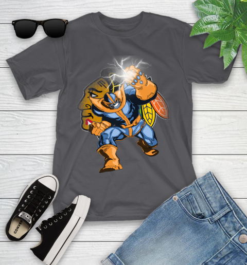 Chicago Blackhawks NHL Hockey Thanos Avengers Infinity War Marvel Youth T-Shirt 6