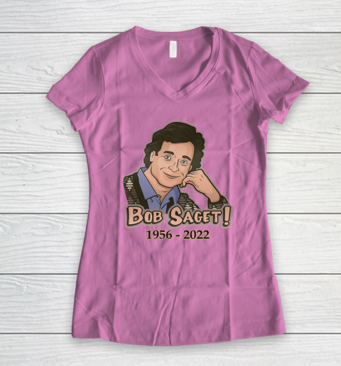 RIP Bob Saget 1956  2022 Women's V-Neck T-Shirt 12