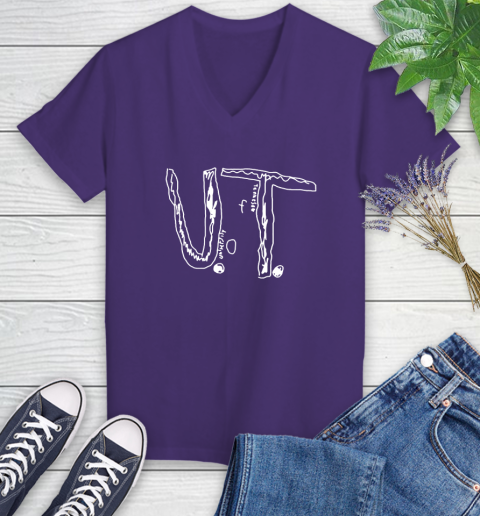 Ut Bully University Of Tennessee Women's V-Neck T-Shirt 3