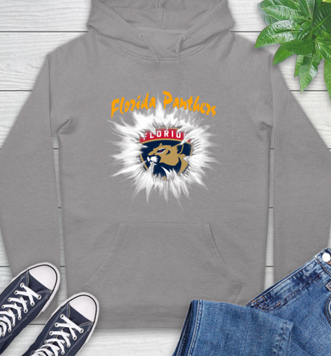 Florida Panthers NHL Hockey Adoring Fan Rip Sports Hoodie 6