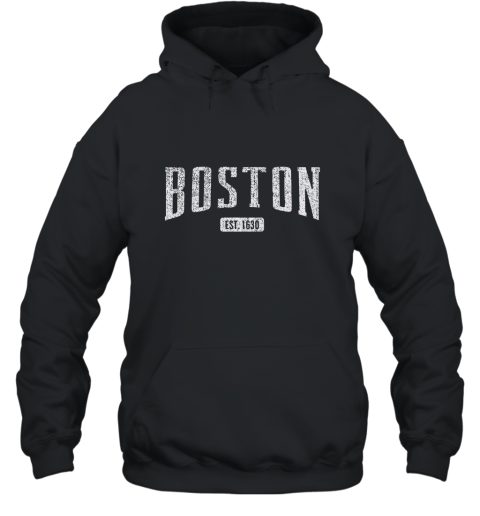 Boston, Est.1630 Sweatshirt  Boston MA Pride sweater alottee Hooded