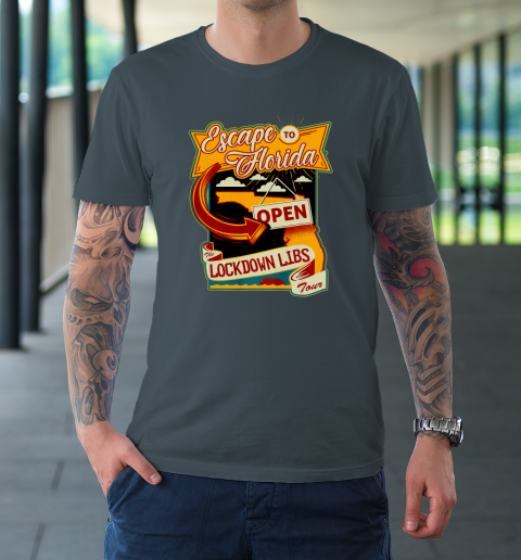 Escape To Florida Shirt Ron DeSantis T-Shirt 12