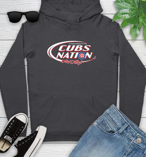 MLB A True Friend Of The Chicago Cubs Dilly Dilly Baseball Sports Youth Hoodie 8