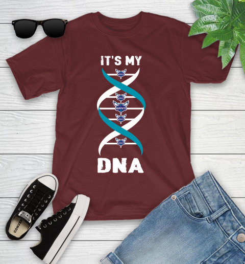 Charlotte Hornets NBA Basketball It's My DNA Sports Youth T-Shirt 14