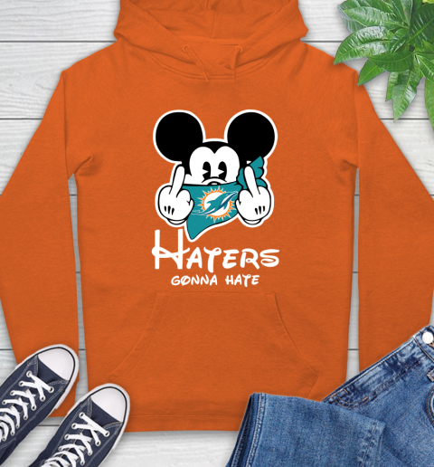 NFL Miami Dolphins Haters Gonna Hate Mickey Mouse Disney Football T Shirt Hoodie 4