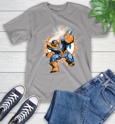 Miami Dolphins NFL Football Thanos Avengers Infinity War Marvel T-Shirt 6