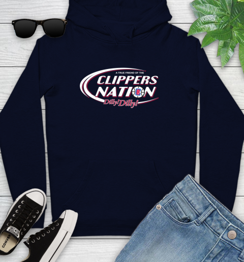NBA A True Friend Of The Los Angeles Clippers Dilly Dilly Basketball Sports Youth Hoodie 3