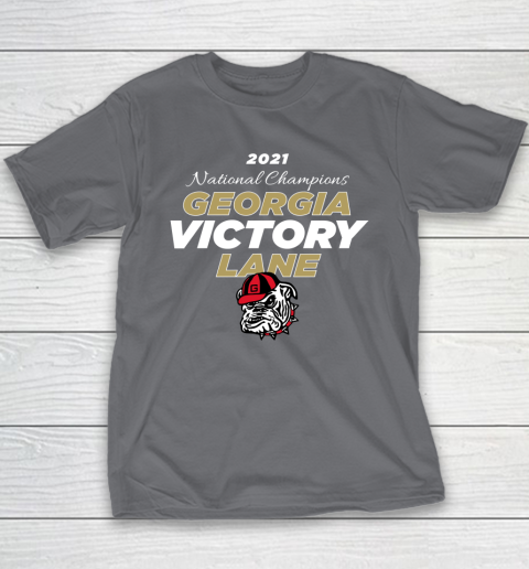 Uga National Championship Georgia Bulldogs Victory Lane 2022 Youth T-Shirt 14