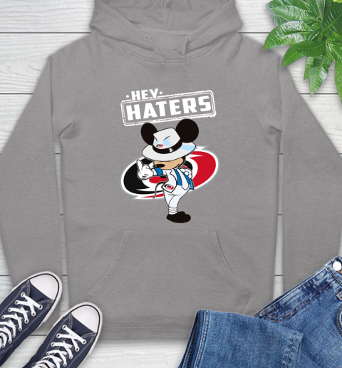 NHL Hey Haters Mickey Hockey Sports Carolina Hurricanes Hoodie 6