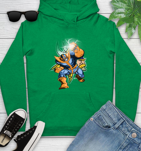 Minnesota Vikings NFL Football Thanos Avengers Infinity War Marvel Youth Hoodie 9