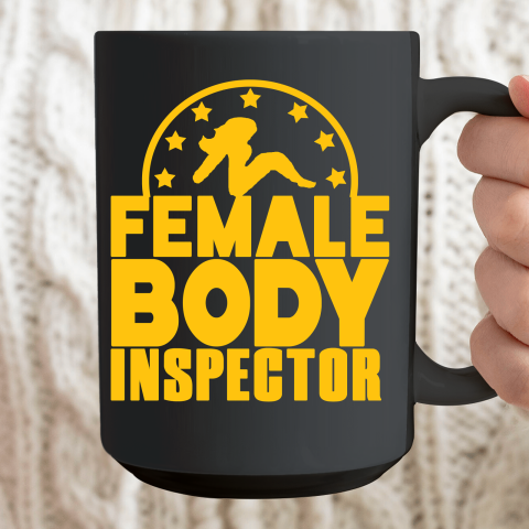 Female Body Inspector Cobra Kai Ceramic Mug 15oz 2