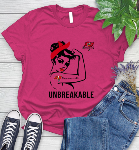 Nfl Tampa Bay Buccaneers Girl Unbreakable Football Sports Women S