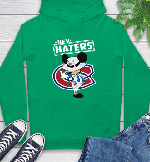 NHL Hey Haters Mickey Hockey Sports Montreal Canadiens Hoodie 8