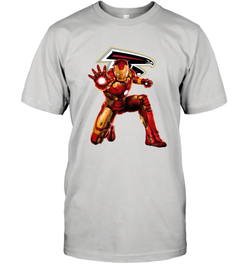 Nfl Iron Man Marvel Avengers Endgame Football Sports Atlanta Falcons T Shirt Rookbrand