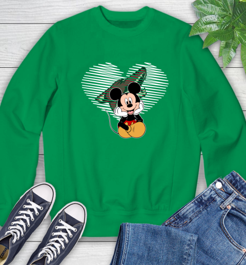 NHL Arizona Coyotes The Heart Mickey Mouse Disney Hockey Sweatshirt 7