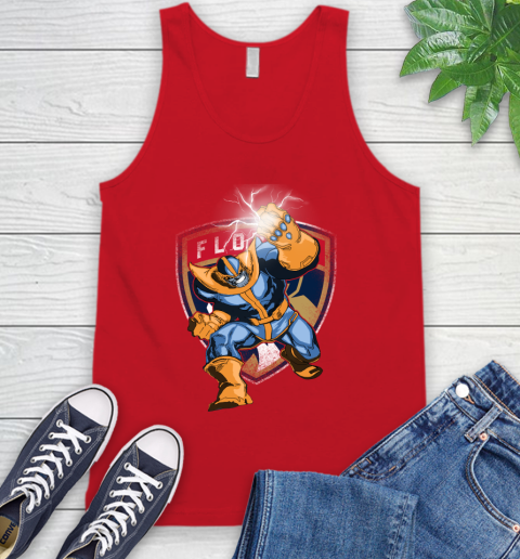 Florida Panthers NHL Hockey Thanos Avengers Infinity War Marvel Tank Top 5