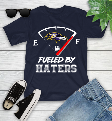Baltimore Ravens NFL Football Fueled By Haters Sports Youth T-Shirt 3 Baltimore Ravens NFL Football Fueled By Haters Sports Youth T-Shirt - Image 3