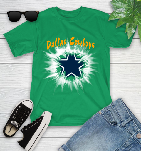Dallas Cowboys NFL Football Adoring Fan Rip Sports Youth T-Shirt 8