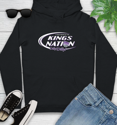 NBA A True Friend Of The Sacramento Kings Dilly Dilly Basketball Sports Youth Hoodie