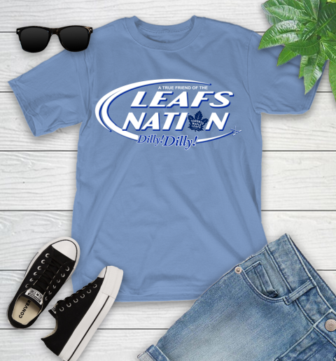 NHL A True Friend Of The Toronto Maple Leafs Dilly Dilly Hockey Sports Youth T-Shirt 15