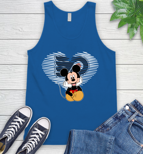 NHL Philadelphia Flyers The Heart Mickey Mouse Disney Hockey Tank Top 4