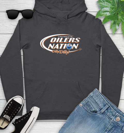 NHL A True Friend Of The Edmonton Oilers Dilly Dilly Hockey Sports Youth Hoodie 8