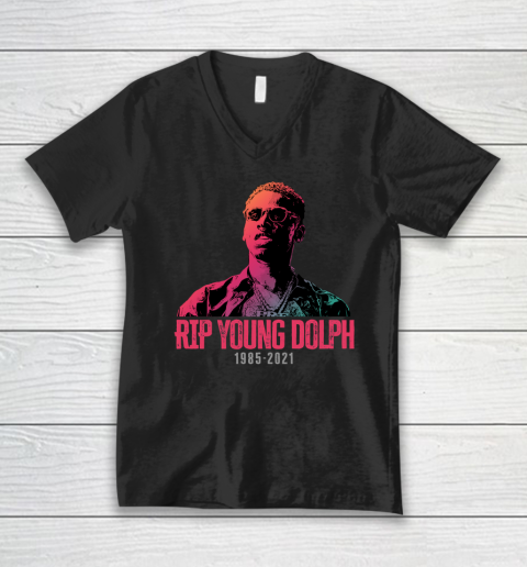 Young Dolph RIP  Rest In Peace  1985 2021 V-Neck T-Shirt
