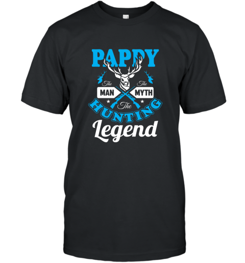 Mens PAPPY The Man The Myth The Hunting Legend T Shirt T-Shirt