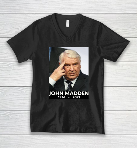 John Madden 1936  2021 V-Neck T-Shirt 7