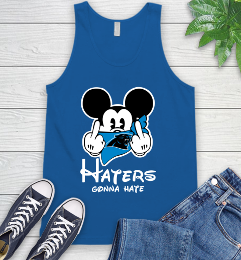 NFL Carolina Panthers Haters Gonna Hate Mickey Mouse Disney Football T Shirt_000 Tank Top 4