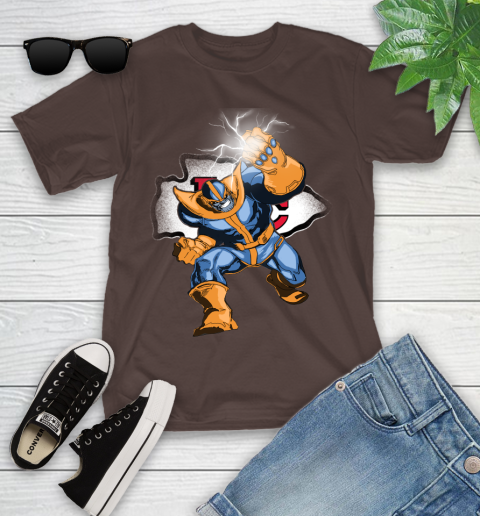 Kansas City Chiefs NFL Football Thanos Avengers Infinity War Marvel Youth T-Shirt 7