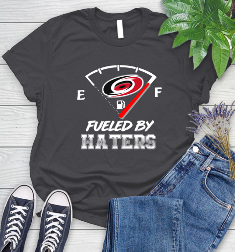 Carolina Hurricanes NHL Hockey Fueled By Haters Sports Women's T-Shirt 8