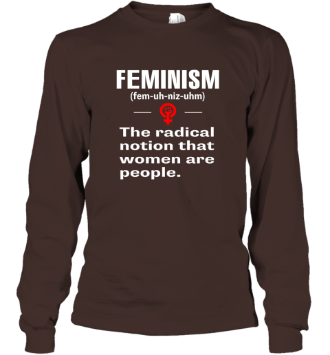 Feminism Definition Shirt  Funny Feminism Meaning Long Sleeve