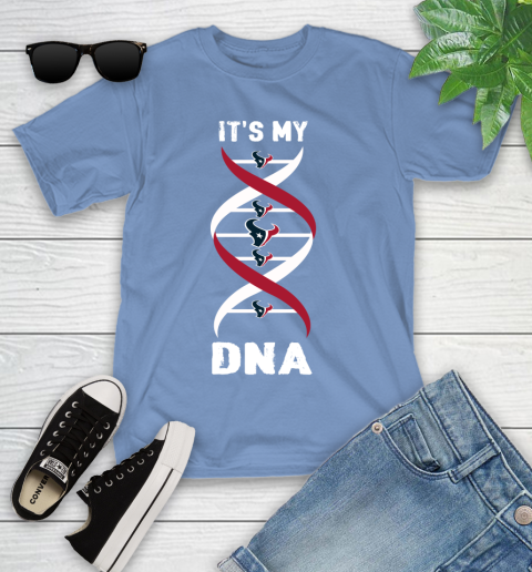 Houston Texans NFL Football It's My DNA Sports Youth T-Shirt 15