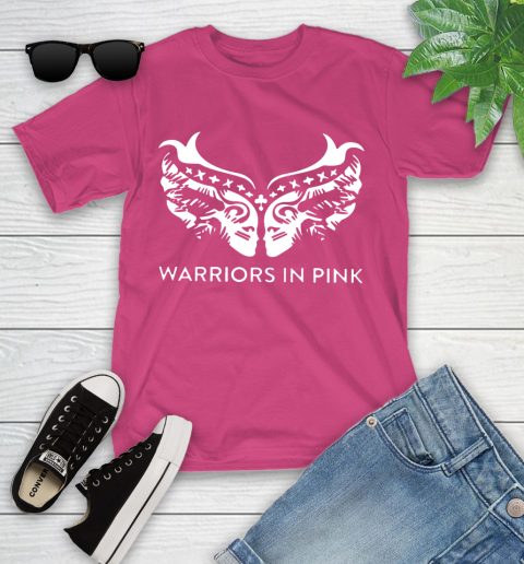 Ford cares warriors in pink shirt Youth T-Shirt 11