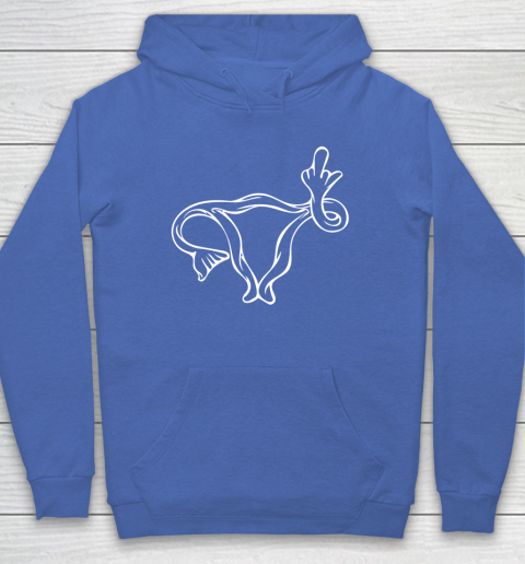 Middle Finger Uterus Hoodie 5
