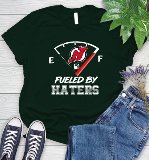 New Jersey Devils NHL Hockey Fueled By Haters Sports Women's T-Shirt 6