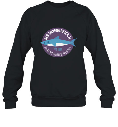 NSB New Smyrna Beach Florida Shark Bite T Shirt Sweatshirt