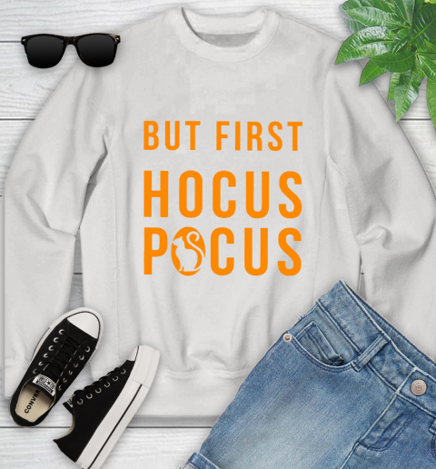 But First Hocus Pocus Youth Sweatshirt