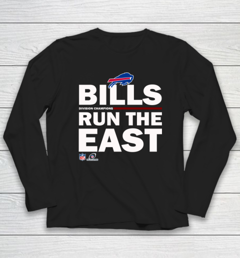 Bills Run The East Shirt Long Sleeve T-Shirt
