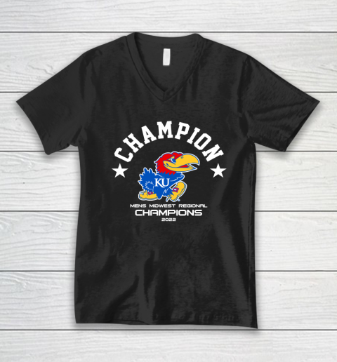 Ku Championship 2022 V-Neck T-Shirt