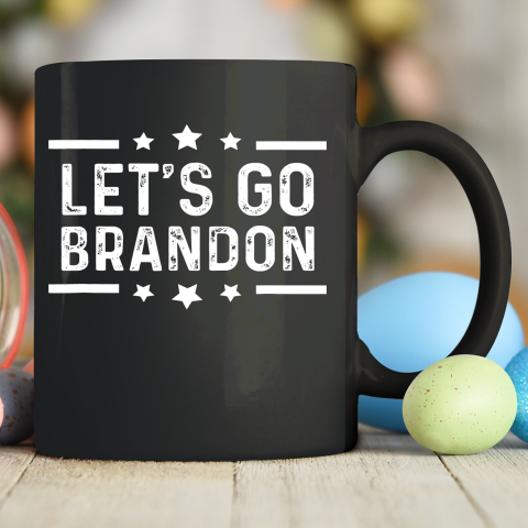 Let's Go Brandon Joe Biden Funny Trendy Sarcastic Ceramic Mug 11oz