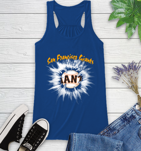 San Francisco Giants MLB Baseball Adoring Fan Rip Sports Racerback Tank 8