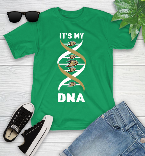 Anaheim Ducks NHL Hockey It's My DNA Sports Youth T-Shirt 8