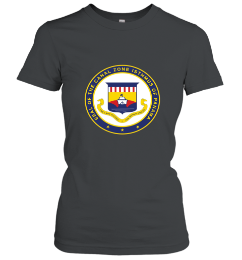 Seal of the Panama Canal Zone  Isthmus of Panama Women T-Shirt