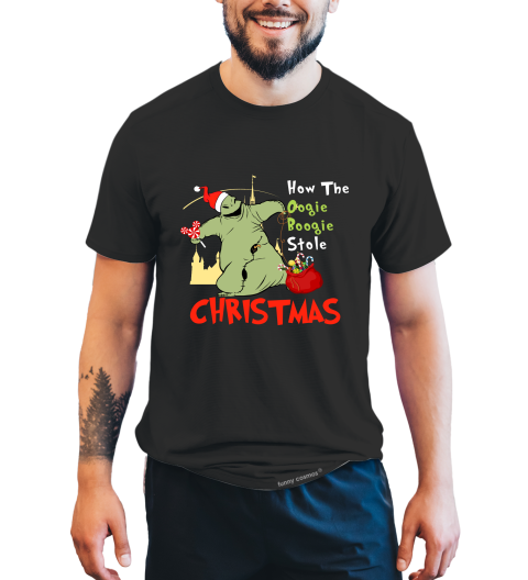 Nightmare Before Christmas T Shirt, How The Oogie Boogie Stole Christmas Tshirt, Oogie Boogie T Shirt, Halloween Xmas Gifts